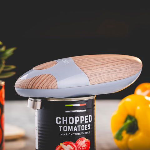 Cooks Professional Electric Can Opener – Nordic Grey, Cordless One-Touch