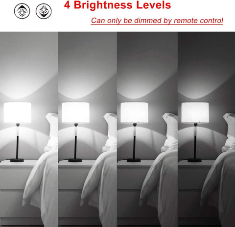 Colour Changing B22 RGBW LED Bulb 10W Dimmable with Remote