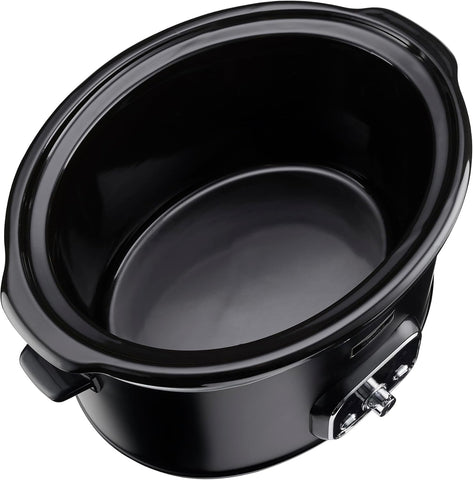 Cooks Professional 8L Digital Slow Cooker with Glass Lid, Cool Touch Handles, 2 Heat Settings, Keep Warm & Delay Timer