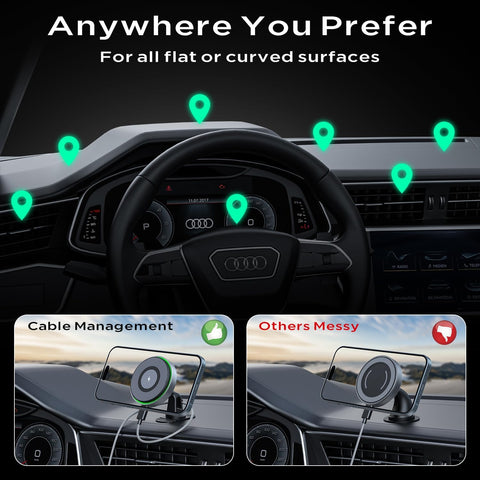 Hinyx 15W MagSafe Wireless Car Charger