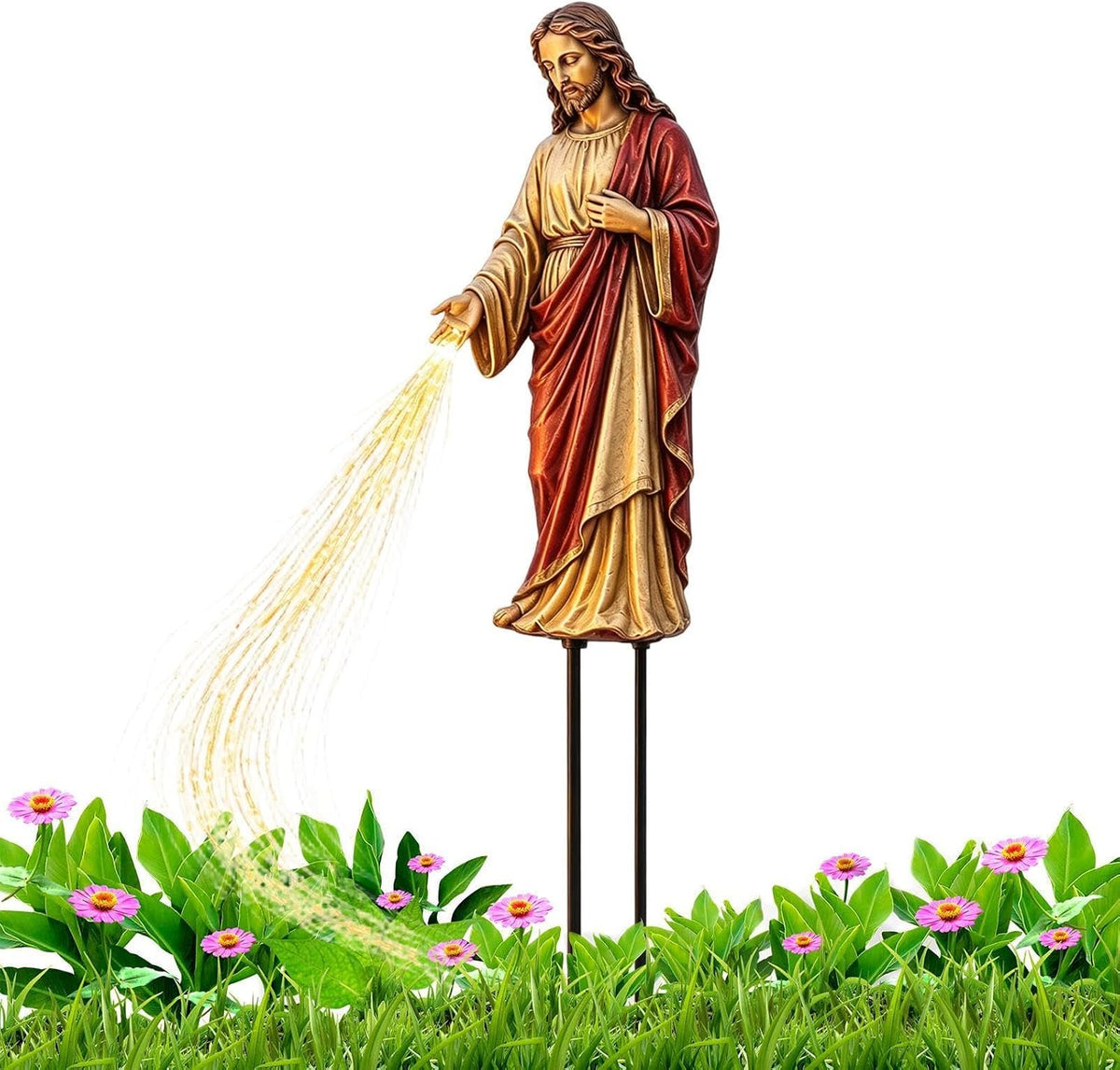 Solar Christmas Garden Lights Solar Religious Holiday Illumination