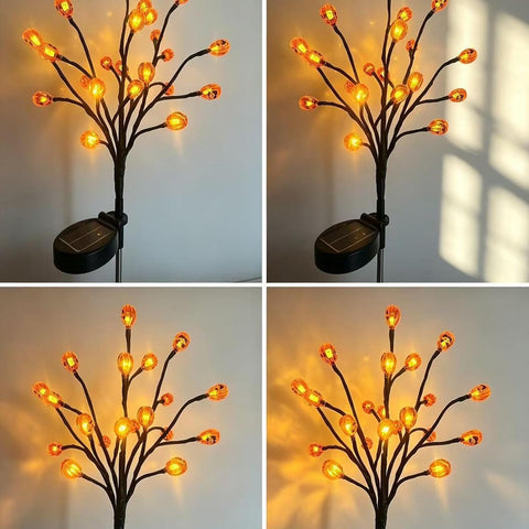 Solar Halloween Lights Outdoor Waterproof LED Pathway Lighting