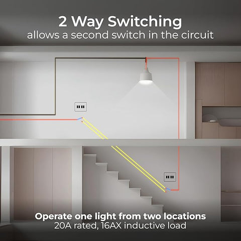 BG Nexus Metal Quadruple Wall Light Switch
