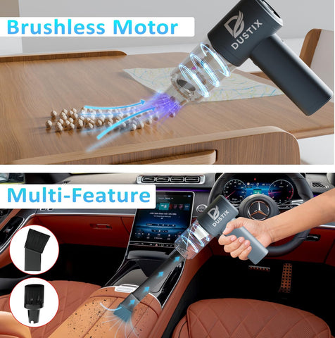 DUSTIX Cordless Handheld Vacuum Cleaner 12000PA