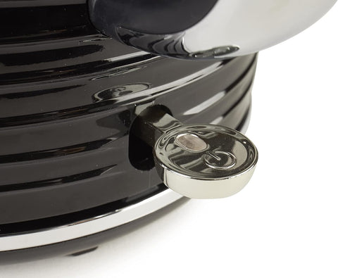 Devon 1.7L Black Electric Kettle – Lightweight, Cordless, Stylish, Fast Boil, Tea & Coffee, Perfect for Small Kitchens