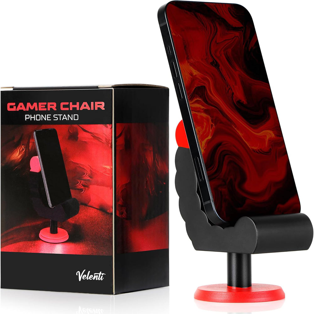 VELENTI Gamer Chair Phone Stand - Holder for Smartphones & Kindles