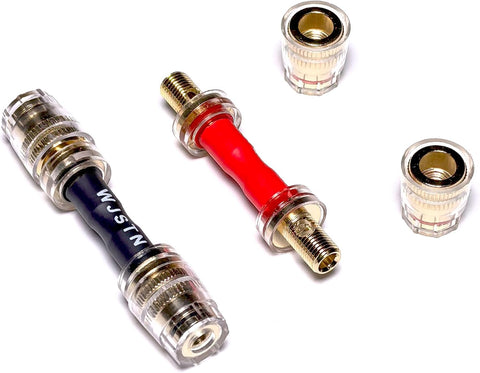 4 Pack 4mm Banana Plug Adapter Audio Cable Coupler