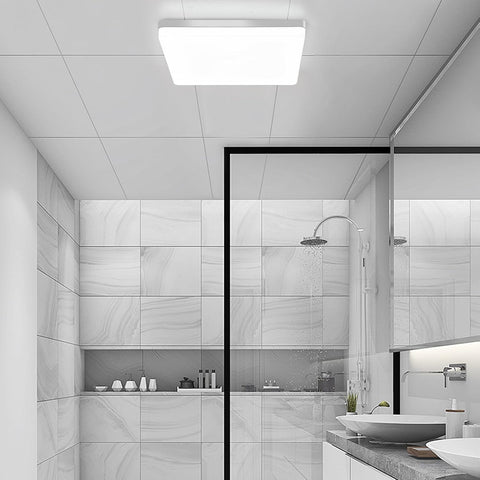 48W LED Square Ceiling Light 30x30cm White Flush Mount - Give a New Look To Your Room - Make a Dull Room Feel Fresh