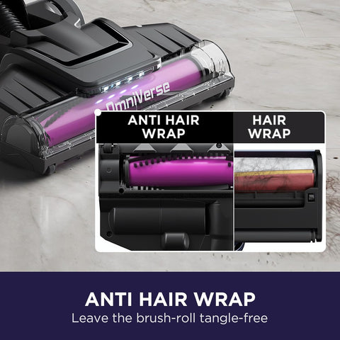 EUREKA NEU800 Upright Vacuum Cleaner Black & Purple 1.3L