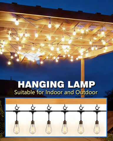 Screw in Hooks, 20 Pack Heavy Duty Screw Hooks with Safety Buckle