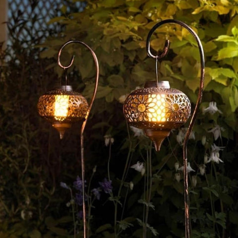 MVBT 24" Solar Pathway Lights Outdoor IP65 Waterproof Landscape Path Lights