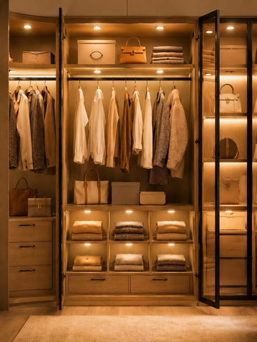 6 LED Under Cabinet Lights 1500LM Warm White Puck Lights – Kitchen Cupboard, Wardrobe & Shelf Lighting – Brighten the Dark Corners You’ve Been Missing