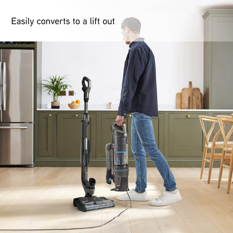 Vax Air Lift Pet Bagless Upright Vacuum Cleaner – Black/Blue/Grey