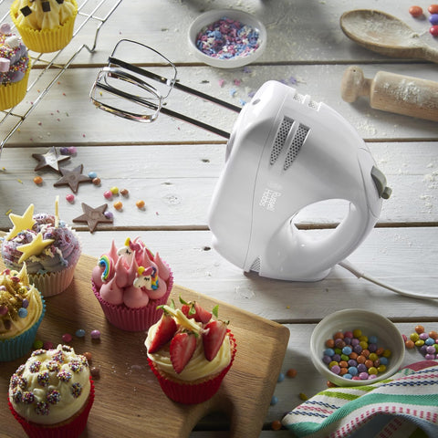 Russell Hobbs Food Collection Hand Mixer 125W – 6 Speeds – White