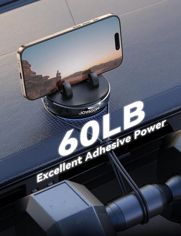 JOYROOM Car Phone Holder Dashboard, 360° Rotatable Anti-Slip Mobile Mount