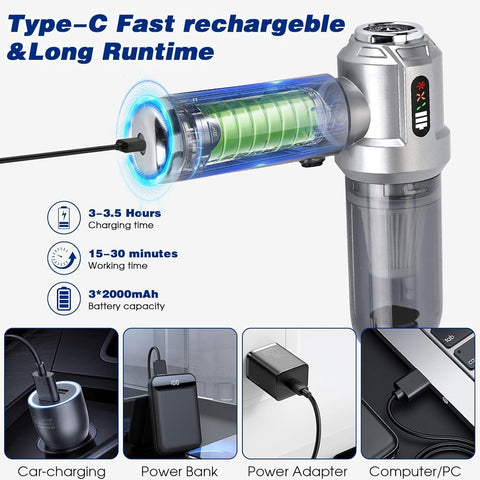 Zarkh Handheld Vacuum Cleaner 13000Pa