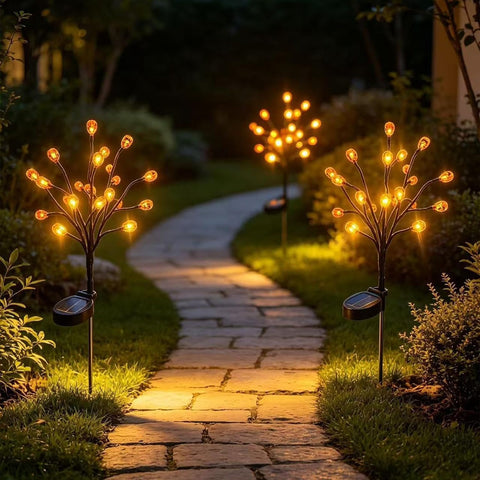 Solar Halloween Lights Outdoor Waterproof LED Pathway Lighting