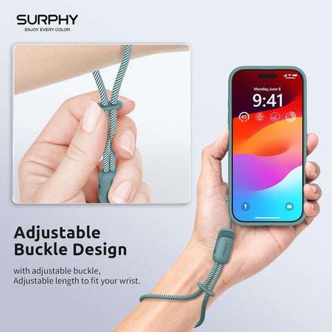 Adjustable Wrist Strap Lanyard Set for Phones and Accessories