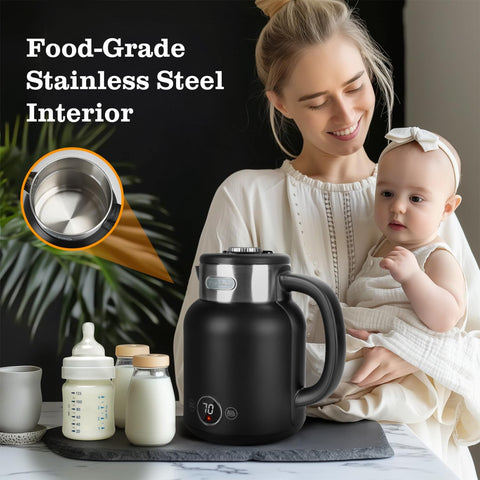 Taylor Swoden 1.7L Electric Kettle – Variable Temperature Control, LED Display, Fast Boil, Double Wall, Keep Warm, Black