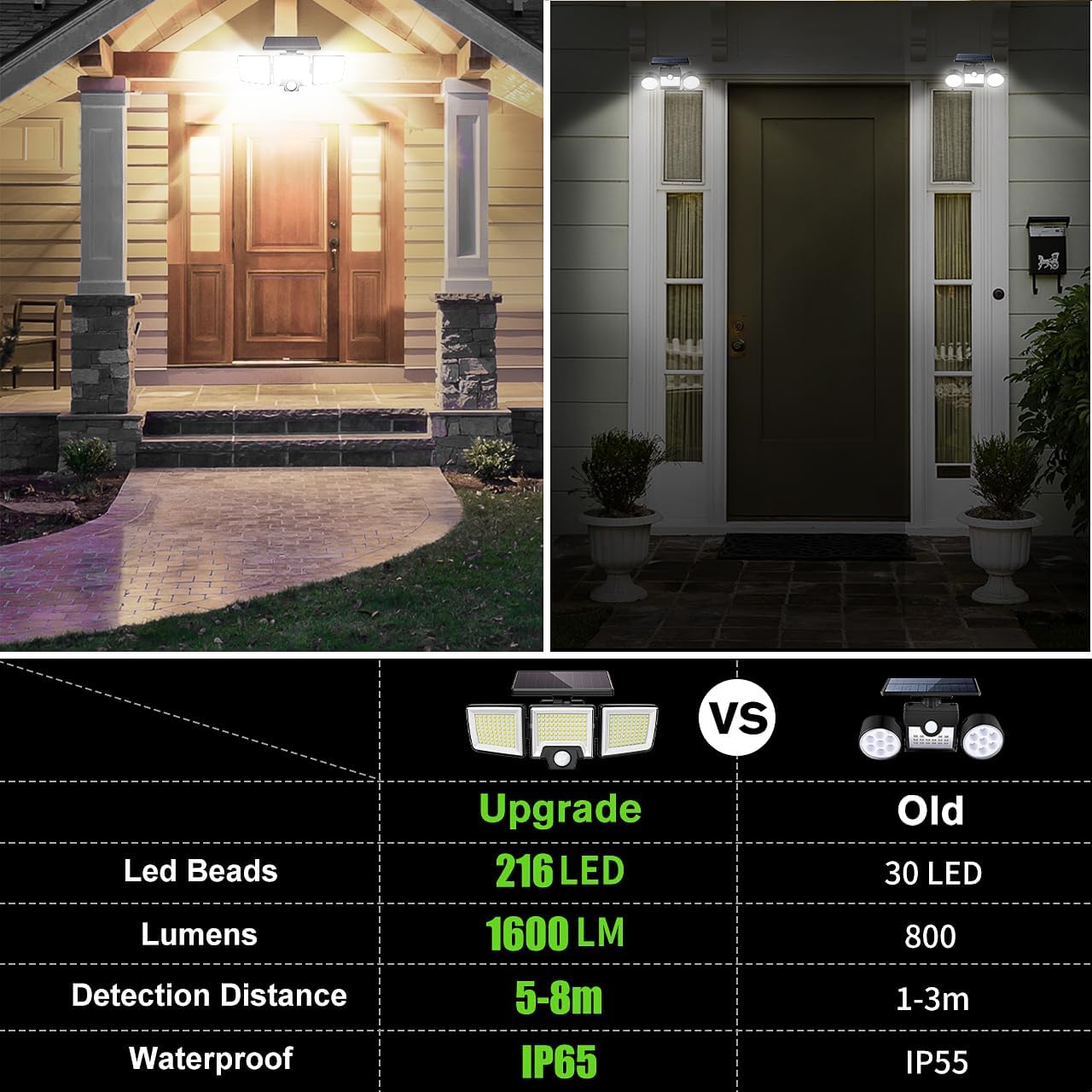 wall mounted solar light


