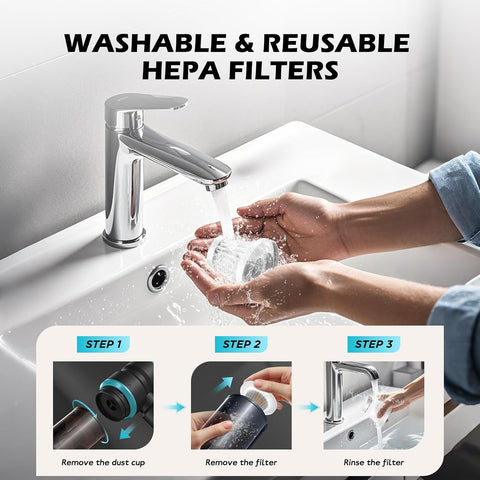 Handheld Cordless Car Vacuum Cleaner 15000Pa