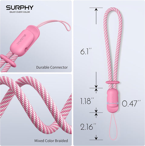 Adjustable Wrist Strap Lanyard for Phone 2 Pack