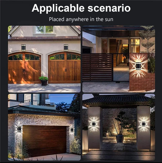 Buy Super Bright Solar Powered Door Fence Wall Light In UK - Shop Now!