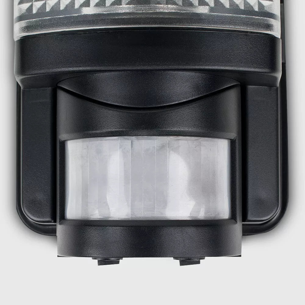 Black Outdoor PIR Motion Sensor Bulkhead Security Light