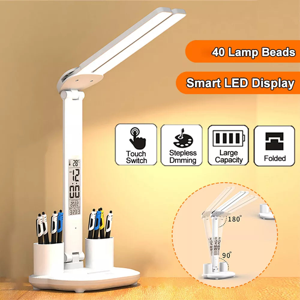 LED Reading Desk Lamp – Dimmable USB Light