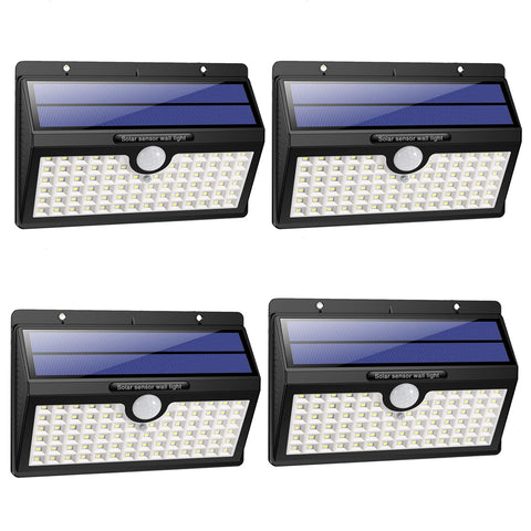 Eco-friendly solar light in garden setting

