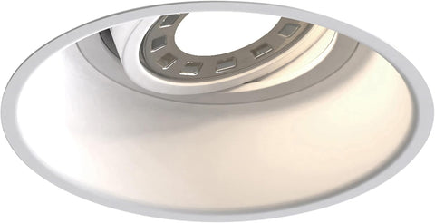 Minima round Fixed IP65 Bathroom Downlight - IP65 Rated - (Matt Black), GU10 Lamp, Designed in Britain - 1249017 - 3 Years Guarantee