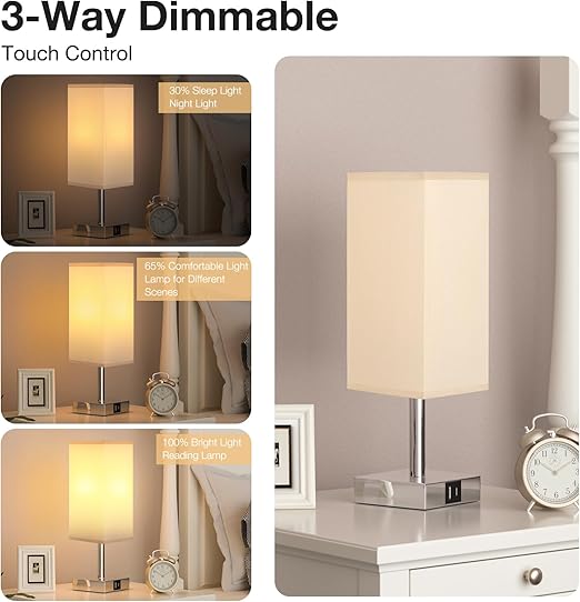 Buy 2 LED Rectangle Touch Sensor Lamp In UK - Shop Now!