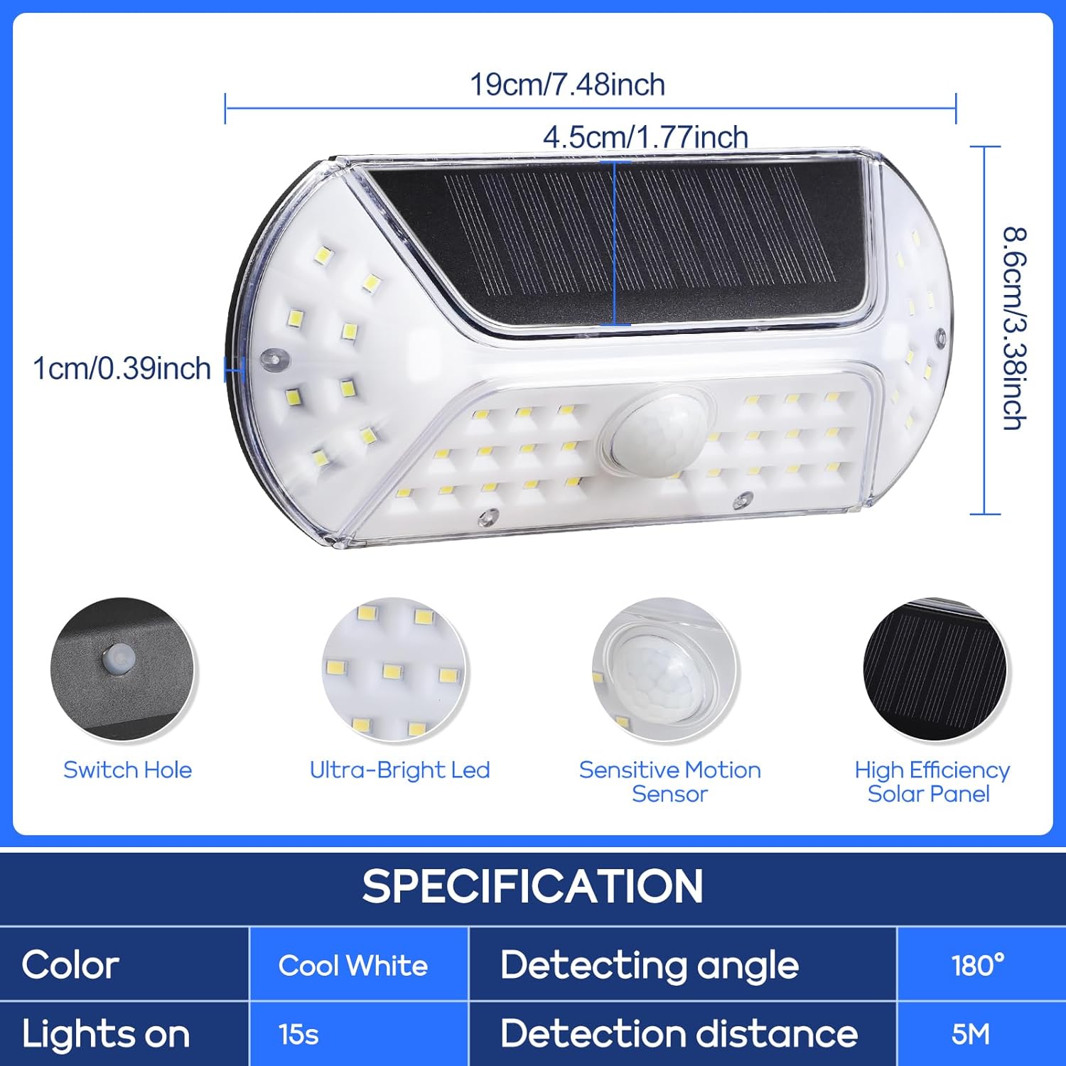 Buy Solar Powered Motion Sensor Security
Light In UK - Shop Now!