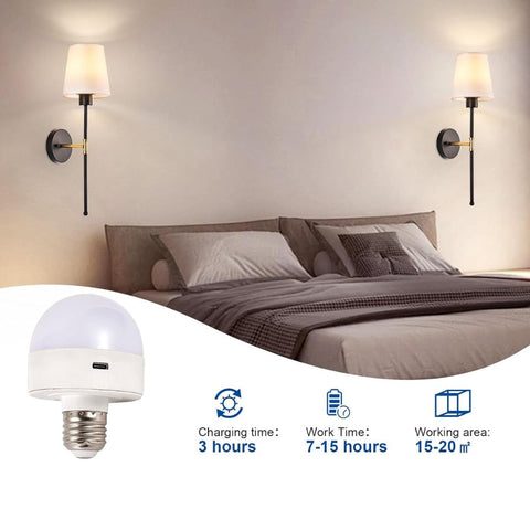 Rechargeable Wireless Wall Sconce Set, Remote Controlled Adjustable LED Light, Battery Powered Decorative Lamp for Bedroom and Living Spaces
