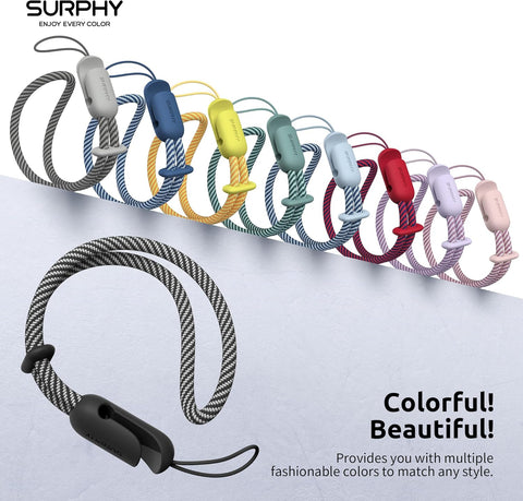 SURPHY Wrist Strap Lanyard 2 Pack Adjustable for Phone, Purse & Keychain