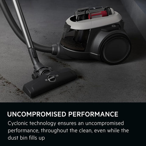 AEG 6000 Bagless Vacuum Cleaner AL61A4UG – 600W Powerful Suction, Pet Hair Remover for Carpet & Hard Floor, Compact & Quiet (74dB)