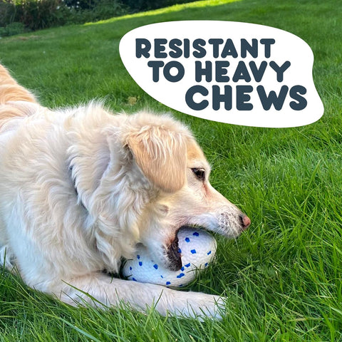 Petface Outdoor Paws Mighty Rugby Ball Dog Toy Extra Strong