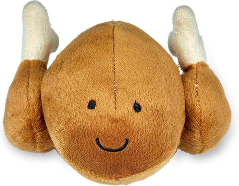 Roast Chicken Plush Dog Toy