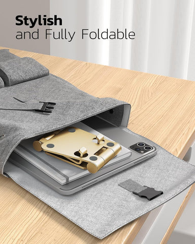 Nulaxy Foldable Adjustable Phone Stand – Gold