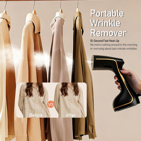Handheld Clothes Steamer - 320ml Fast Heat-Up