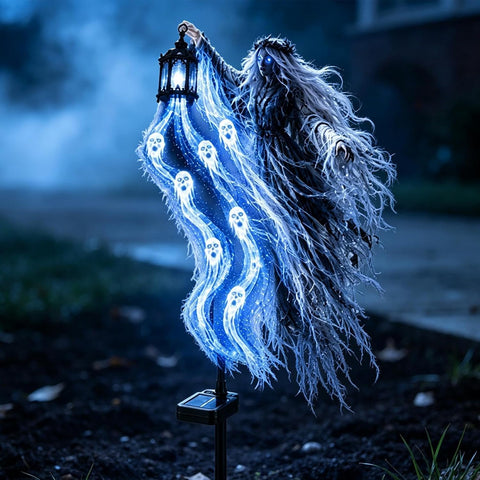 Halloween Path Lights Scary LED Outdoor Decorations with