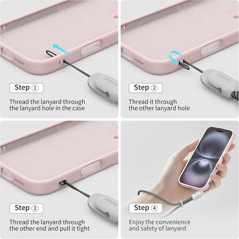 SURPHY Wrist Strap Lanyard 2 Pack Adjustable for Phone, Purse, Keychain