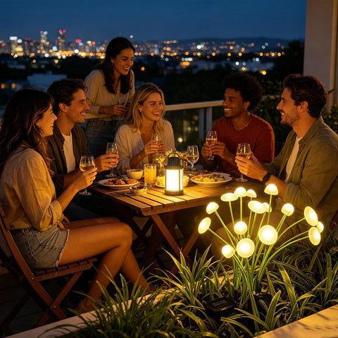 Genérico Solar Lights Waterproof Lighting Decoration