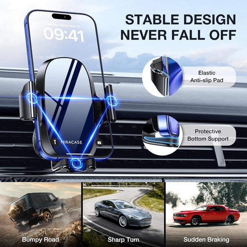 Miracase 2nd Generation Car Phone Holder – Universal Air Vent Mount