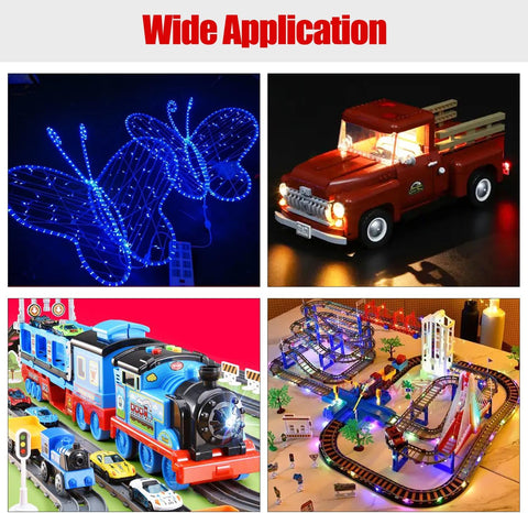 15 PCS 150mm Prewired LED Strip Lights 12V-18V Flexible White SMD