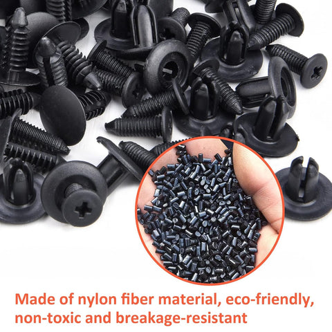 Car Retainer Clips Set 140pcs – Universal Plastic Fasteners Assortment