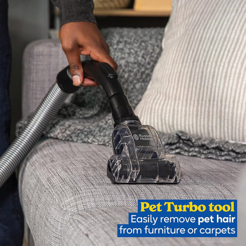 Russell Hobbs Titan2 Pet Multi-Cyclonic Vacuum Cleaner – 700W Motor, 3L Capacity, Triple Dust-Lock Filtration & Pet Turbo Tool