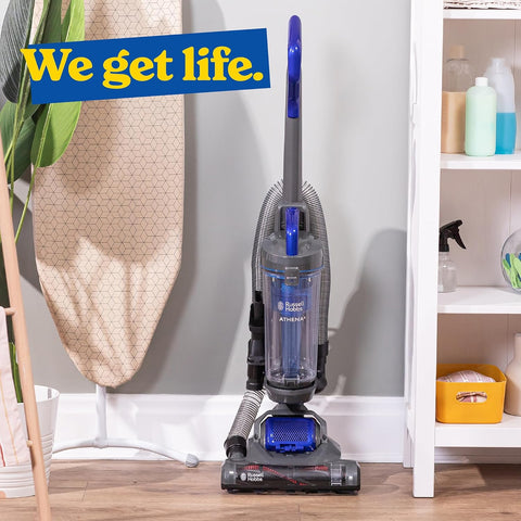 Russell Hobbs Athena2 Upright Vacuum Cleaner 400W 2L – Grey & Blue