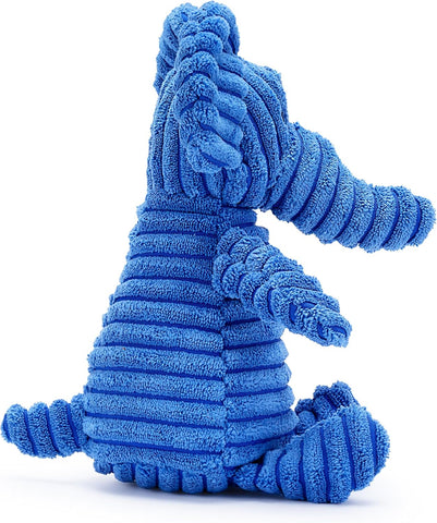 Zappi Co Blue Elephant Plush Dog Toy