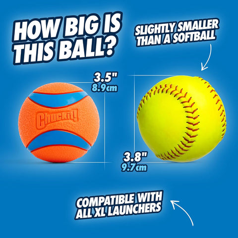 ChuckIt! Ultra Ball Dog Toy - Durable High Bounce XL